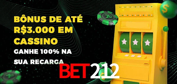 Bet212 melhor bônus de depósito